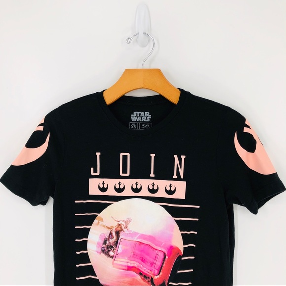 Star Wars JOIN The Rebellion Awaits T-shirt - Picture 2 of 8